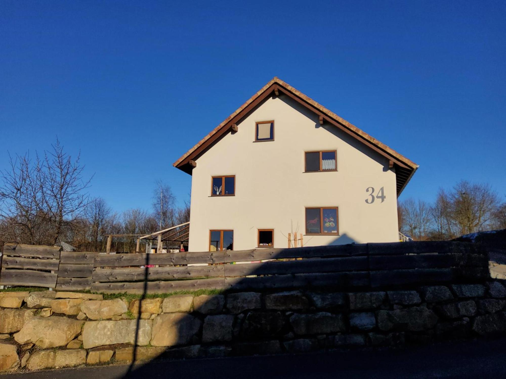 Strohballenhaus Hofbieber Exterior foto